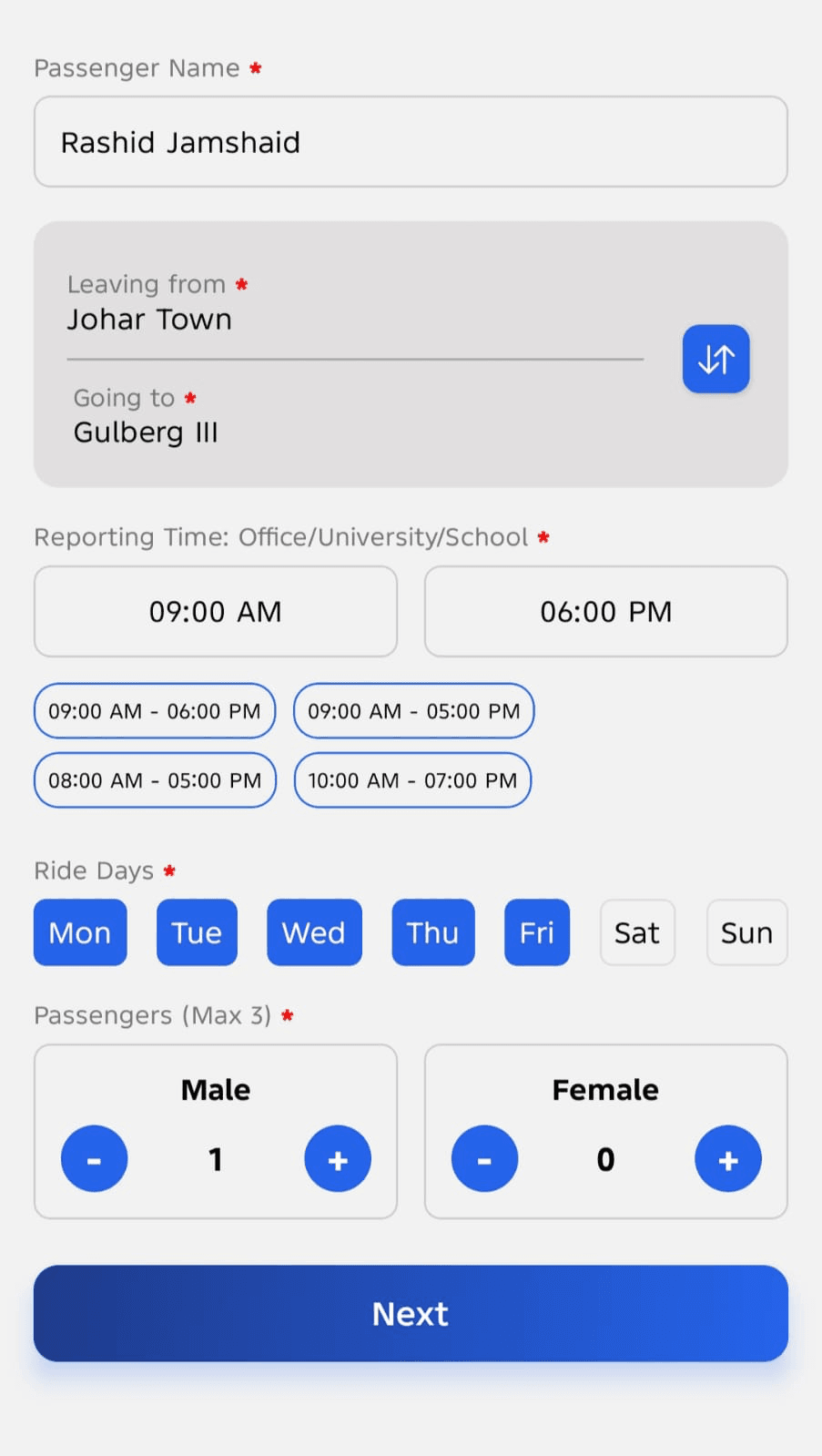 Post or Find a Route